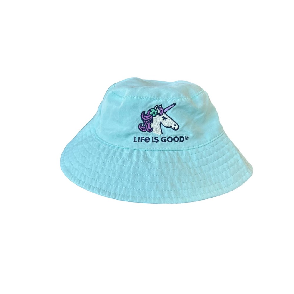 NWT Girls LIFE IS GOOD Unicorn Hat, Size 6-12 Months. K53 *